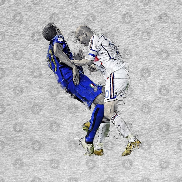 Iconic Zidane Vs Materazzi by Yopi